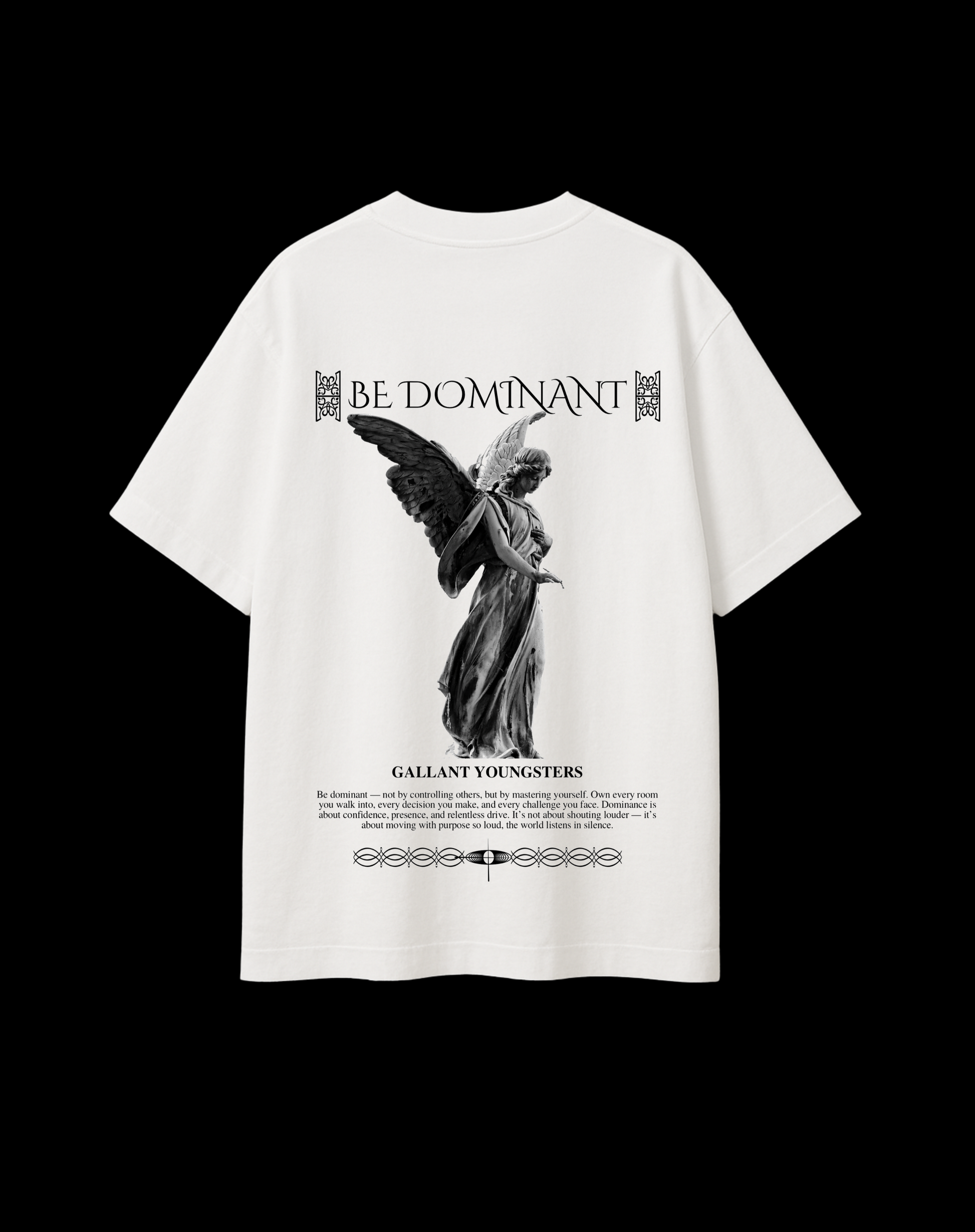 BE DOMINANT - Unisex Premium T-Shirt | White Edition